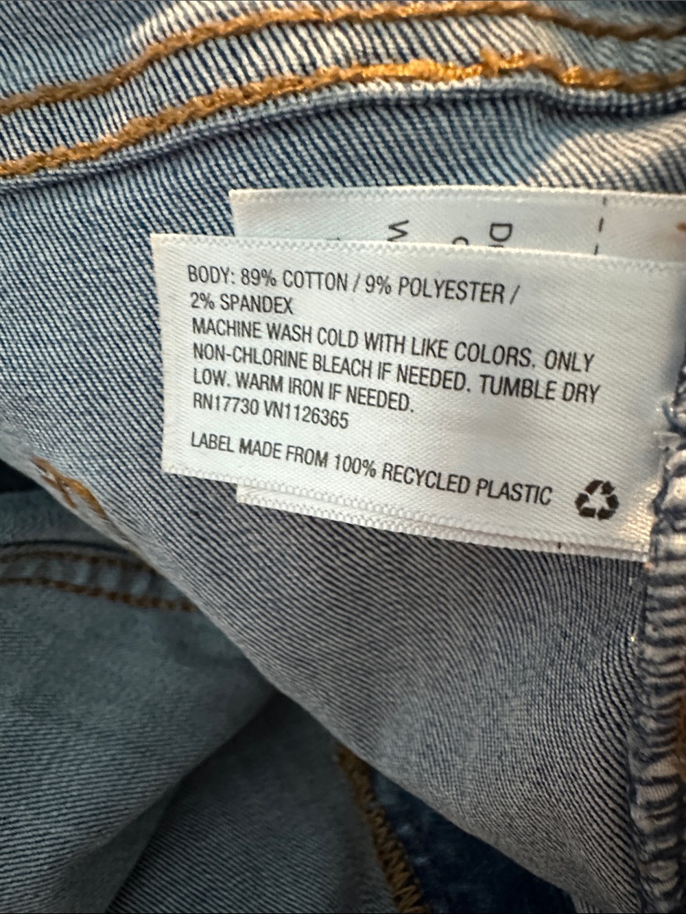 Universal Thread High Rise Skinny Jean 16 - Picture 4 of 4